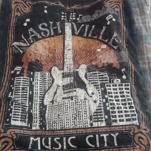 Nashville Music City Graphic Women's Top